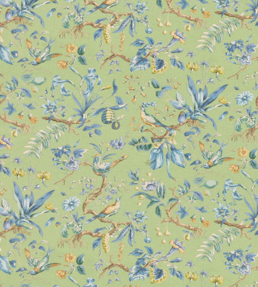 Kentwell Fabric by GP & J Baker Emerald/Blue