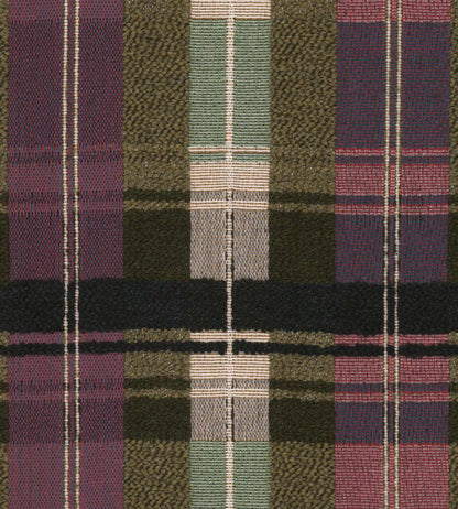 Kerschdorf Plaid Fabric by MINDTHEGAP Foliage