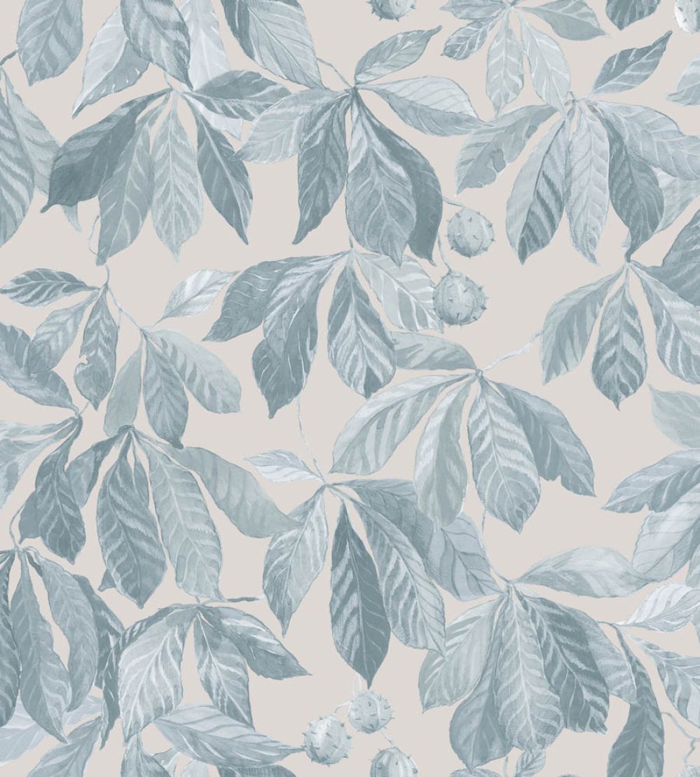Kersti Wallpaper by Sandberg Soft Blue