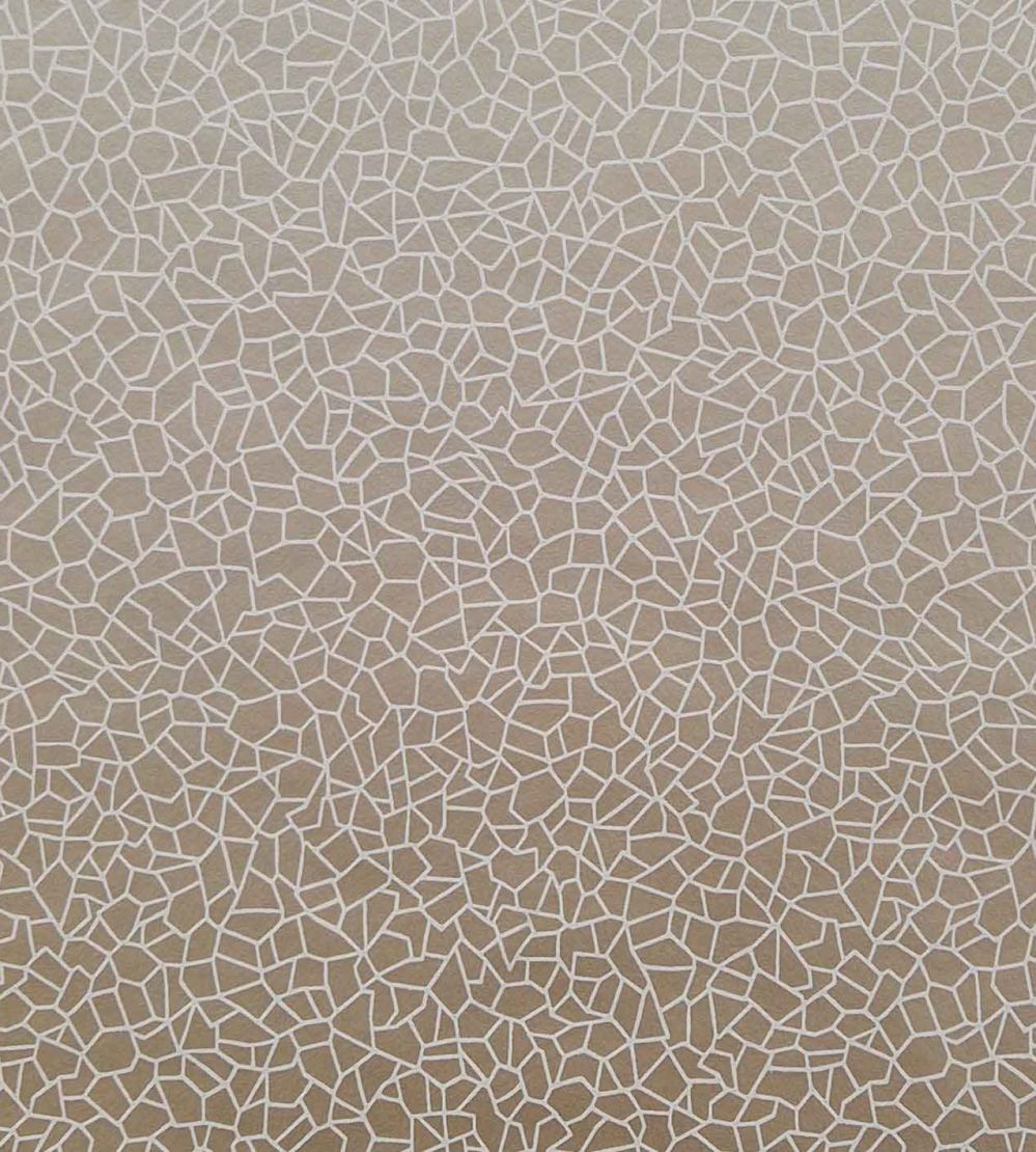Kew Wallpaper by 1838 Wallcoverings Taupe Metallic