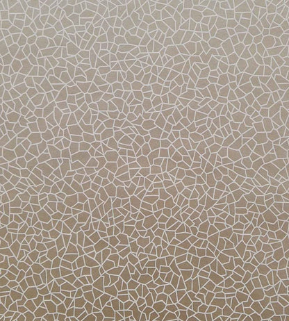 Kew Wallpaper by 1838 Wallcoverings Taupe Metallic