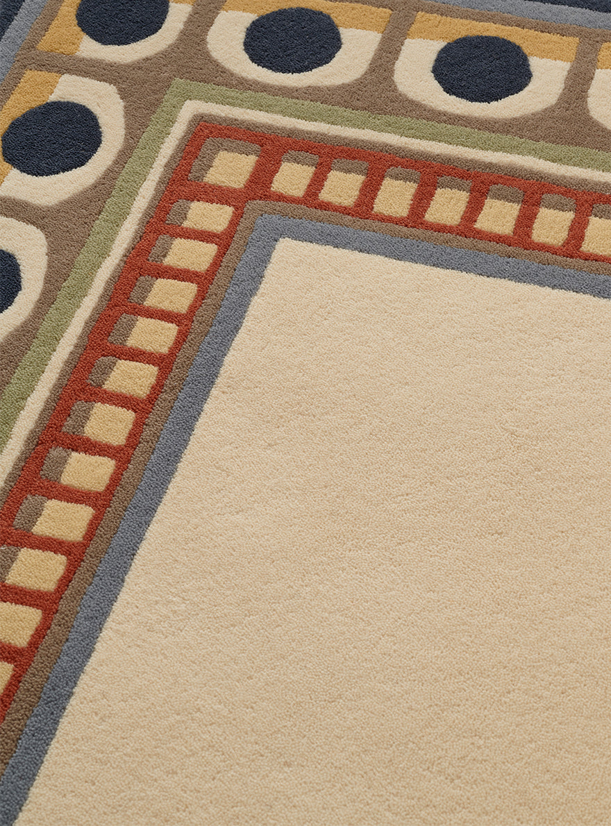 Khafre Rug by Pierre Frey shown in a room setting (view 2)
