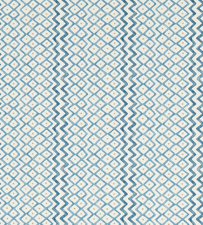 Khes Wallpaper by Sanderson Indigo/Woad