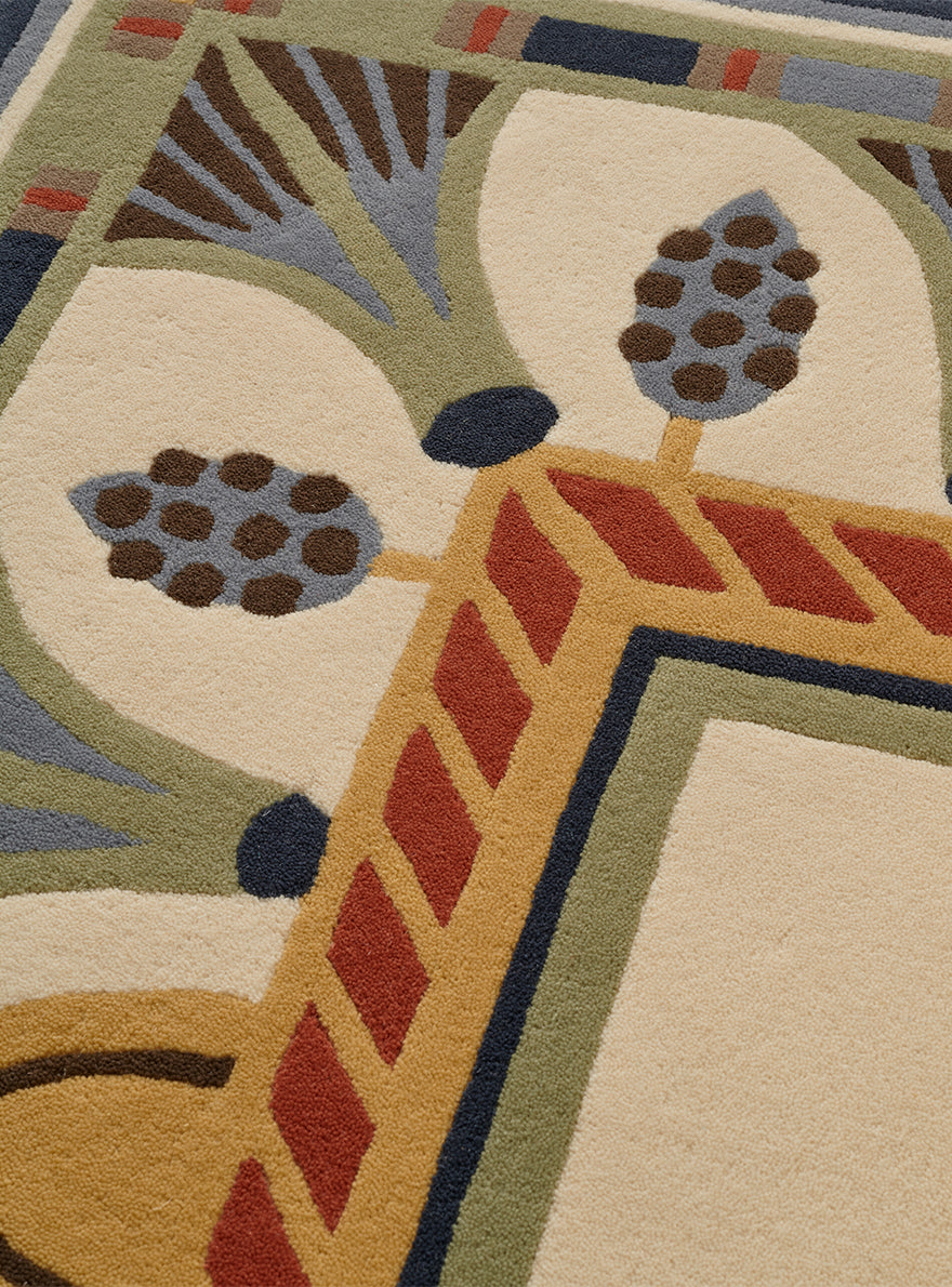 Khoufou Rug by Pierre Frey shown in a room setting (view 2)