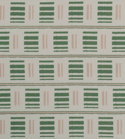 Kiftsgate Fabric by James Hare Pink/Green