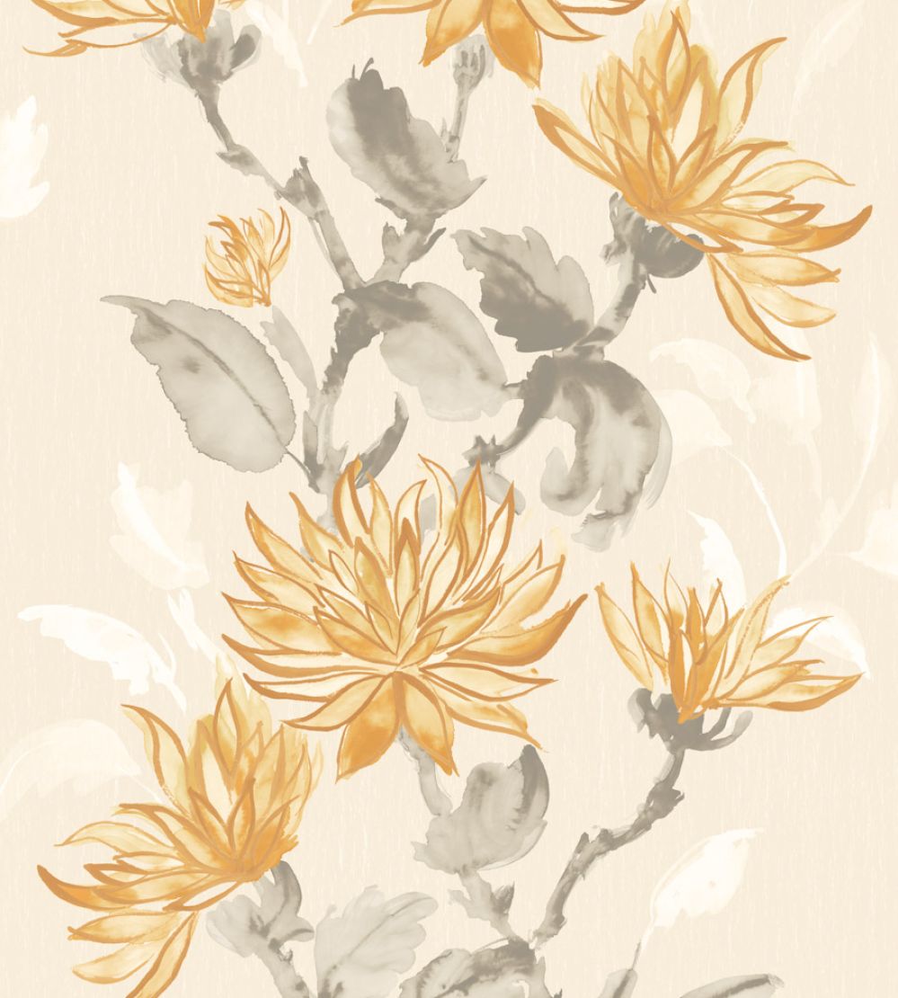 Kiku Wallpaper by Ohpopsi Parchment