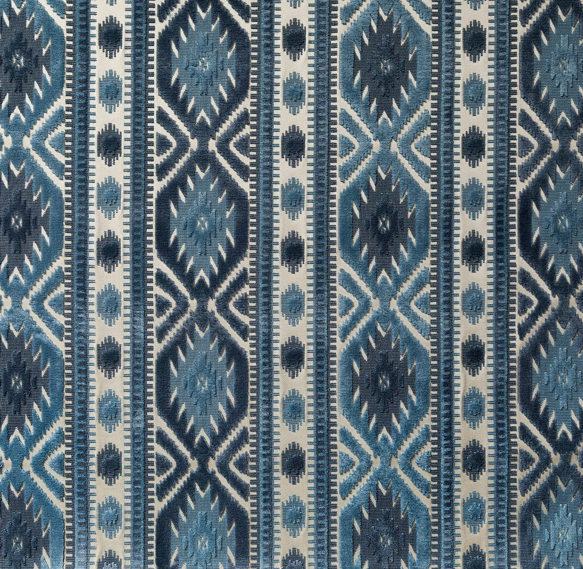 Kilim Fabric by Marvic Textiles in Indigo