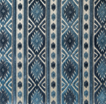 Kilim Fabric by Marvic Textiles in Indigo