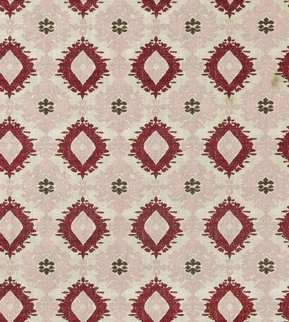 Kilim Fabric by Barneby Gates Red/Pink