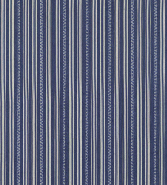Kilim Stripe Fabric by GP & J Baker Blue
