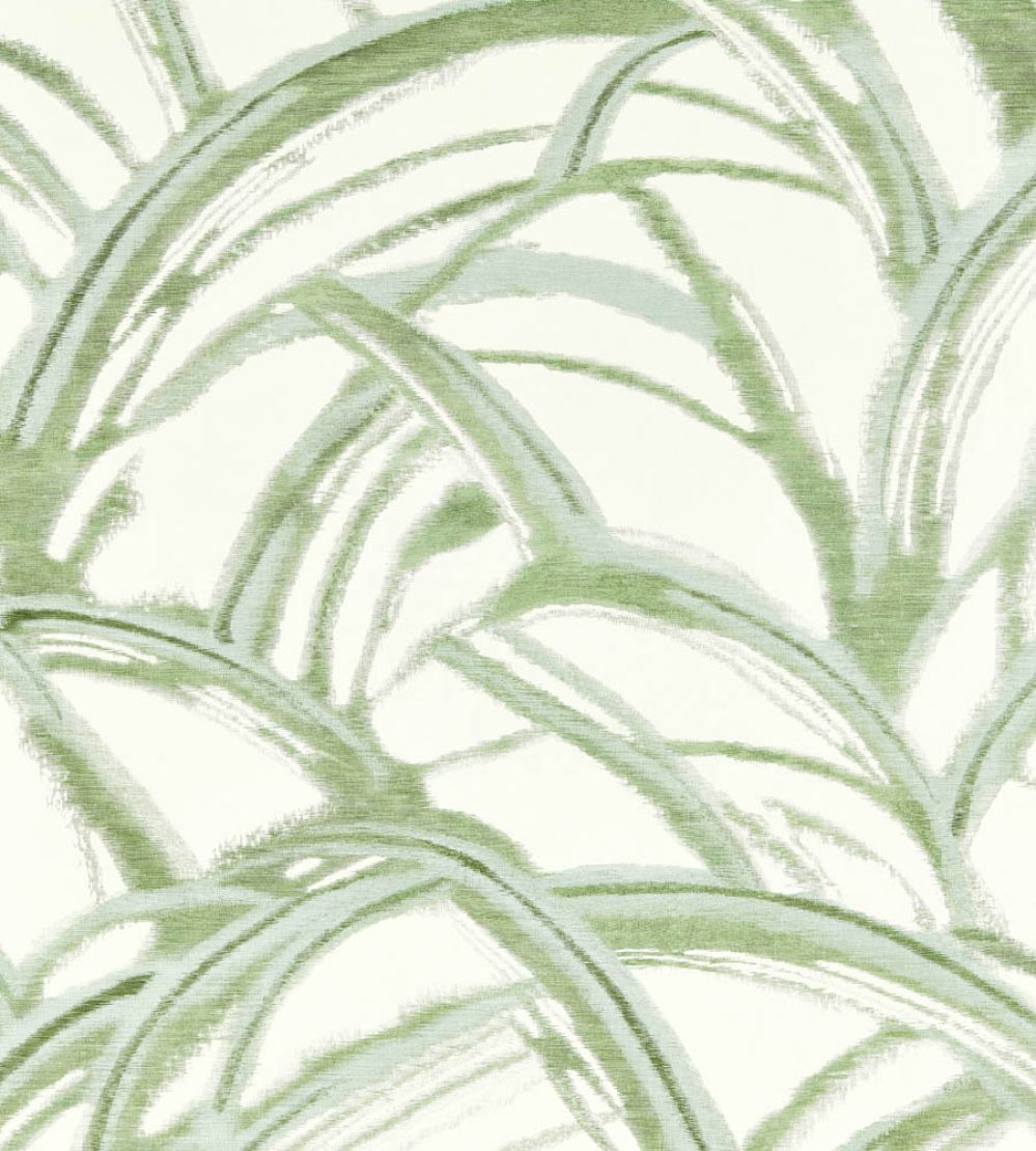 Kimono Wallpaper by Harlequin Seaglass/Evergreen