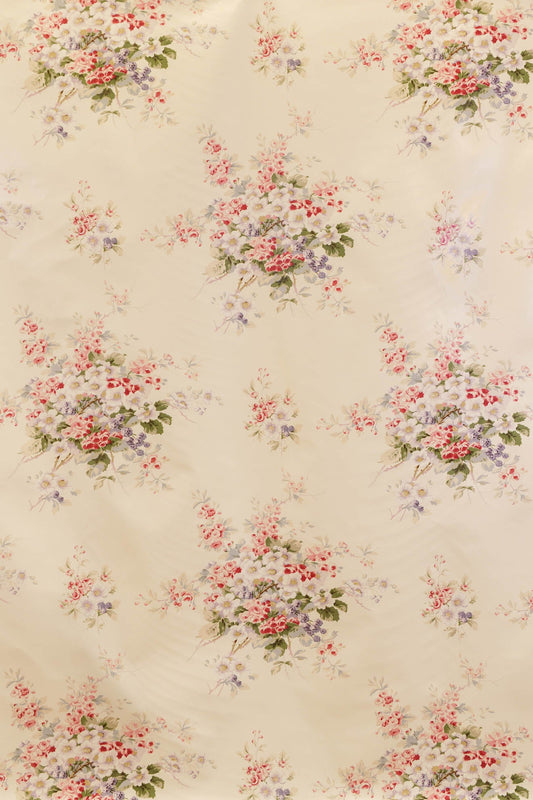Kingsberry Fabric by Jean Monro in Cream