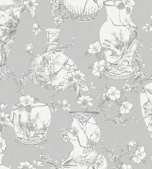 Kintsugi Pot Wallpaper by Jannelli&Volpi Grey