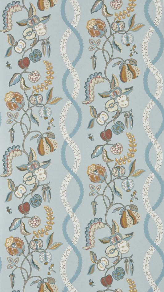 Kitchen Garden Wallpaper by Sanderson Mineral/Gooseberry