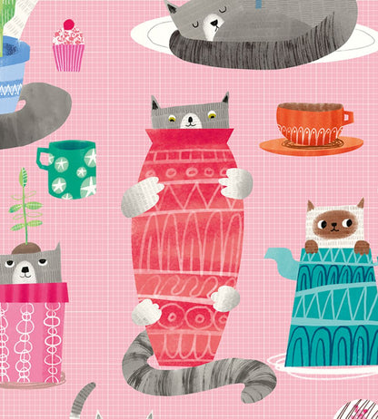 Kitten Kaboodle Wallpaper by Ohpopsi Bubblegum