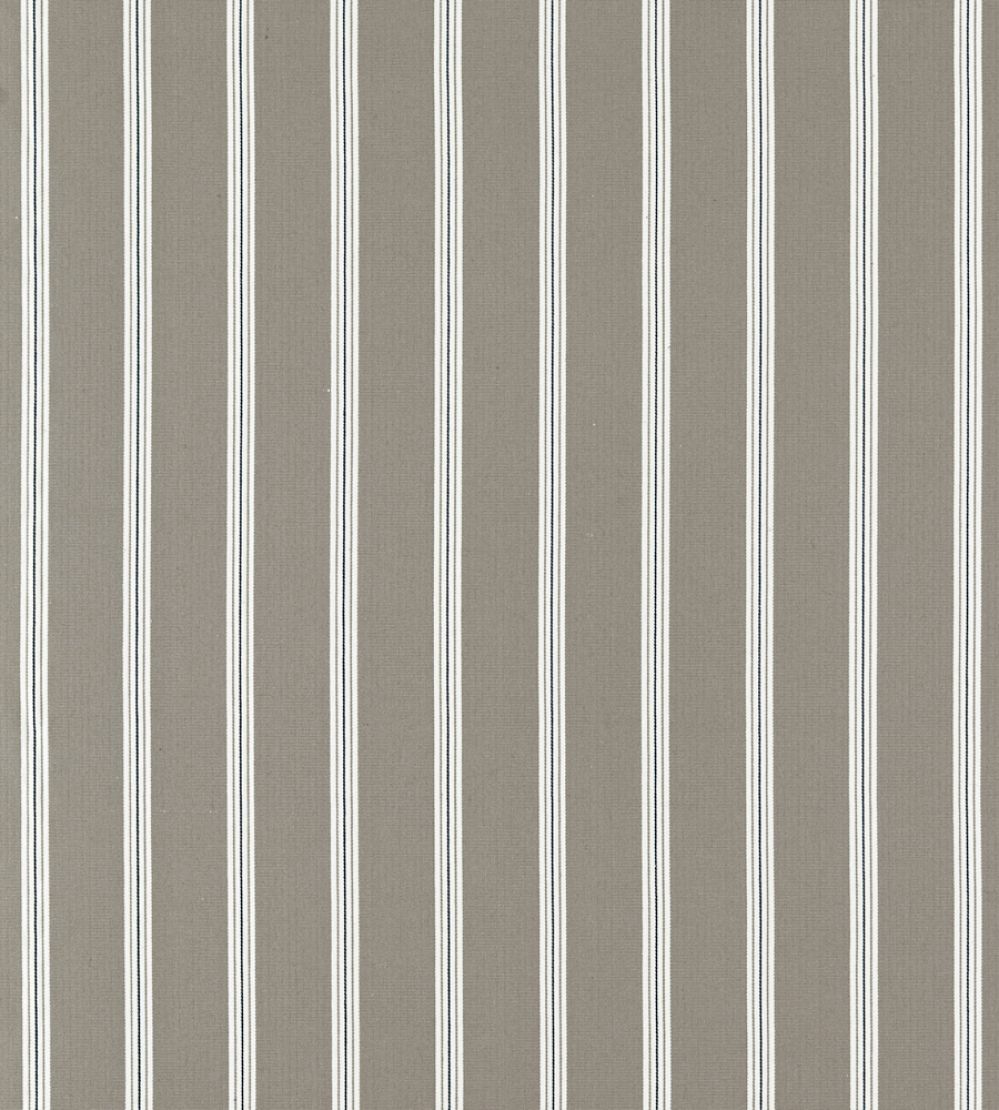 Knightsbridge Fabric by Clarke & Clarke Charcoal/Linen