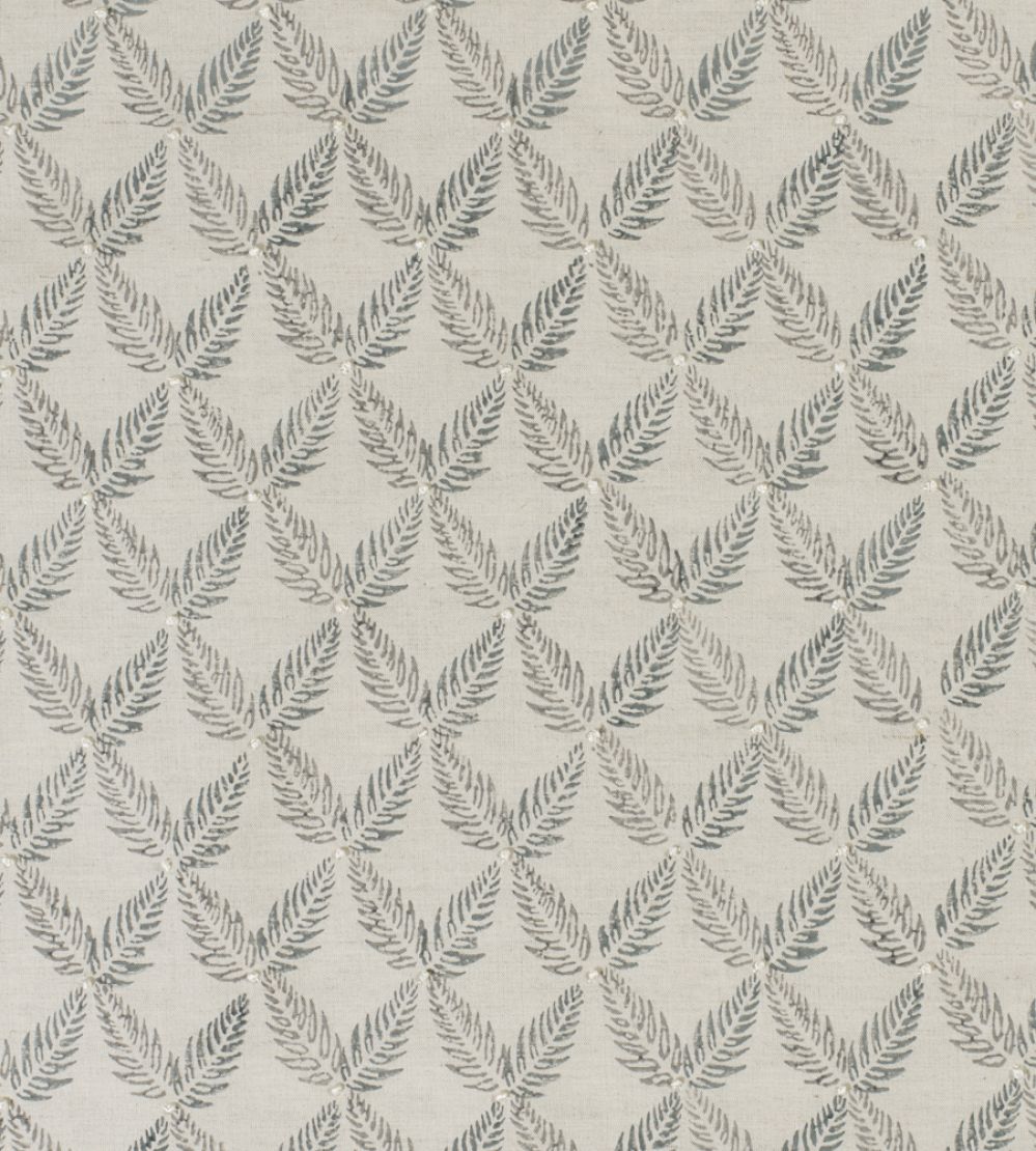 Knot Garden Fabric by James Hare Grey