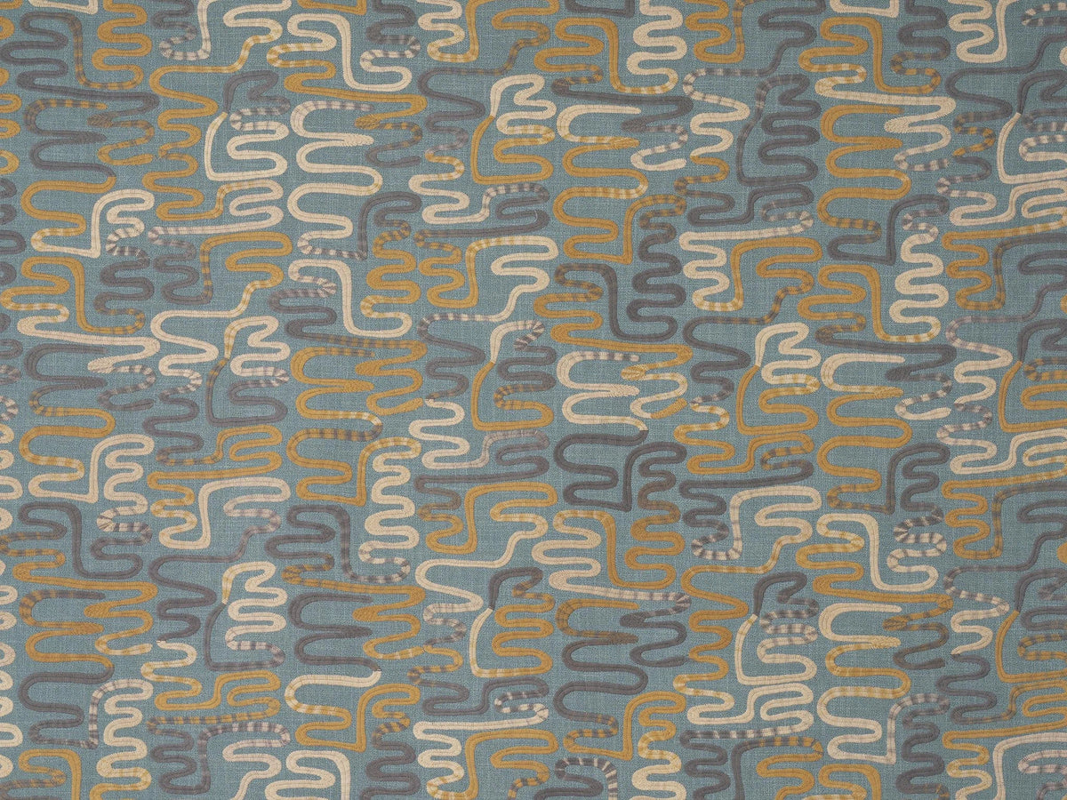 Kokonati Fabric by Pierre Frey in Abysse (F3740002)