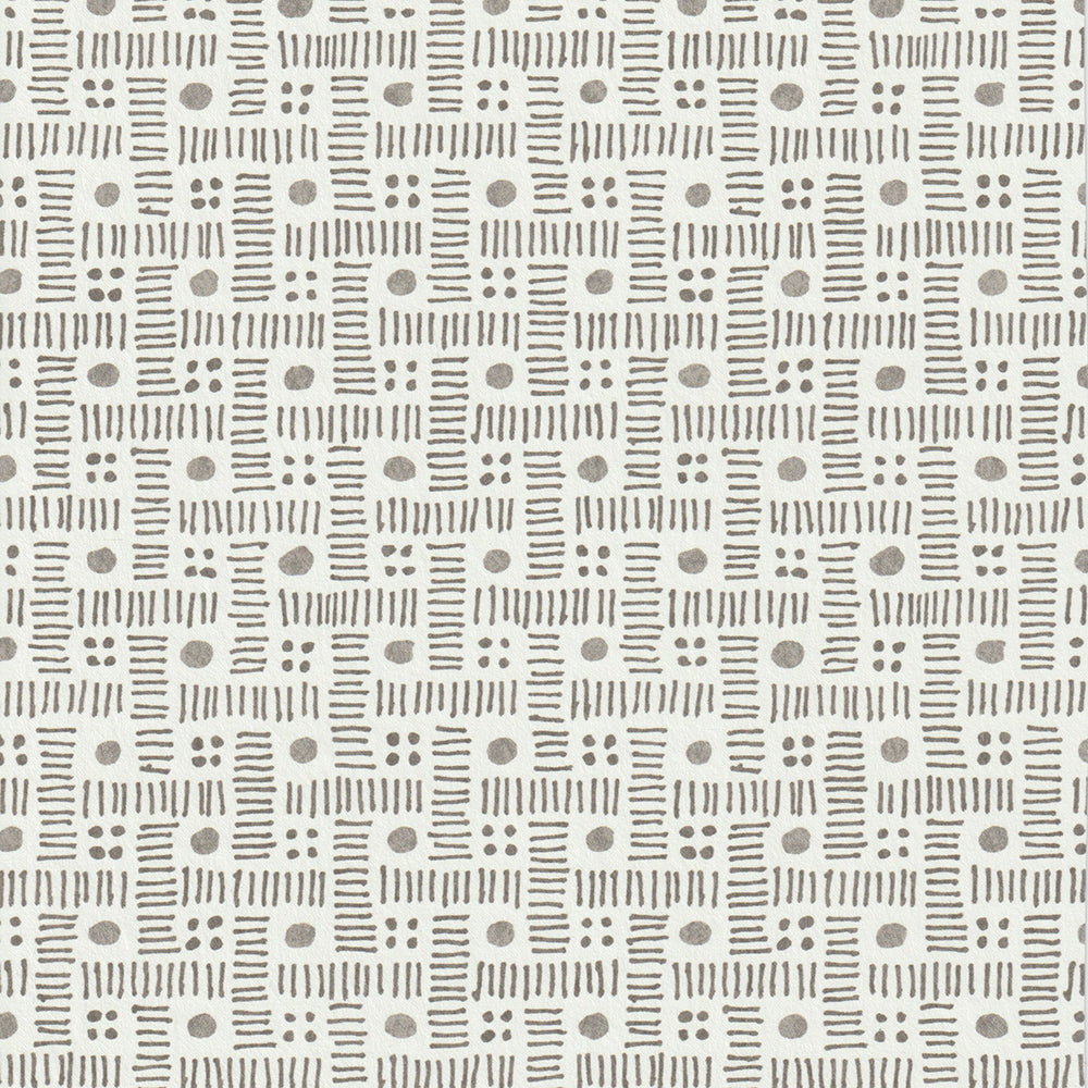 Komon Wallpaper by Nile & York in Charcoal