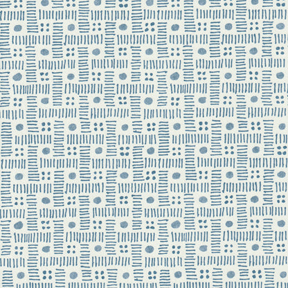 Komon Wallpaper by Nile & York in Denim