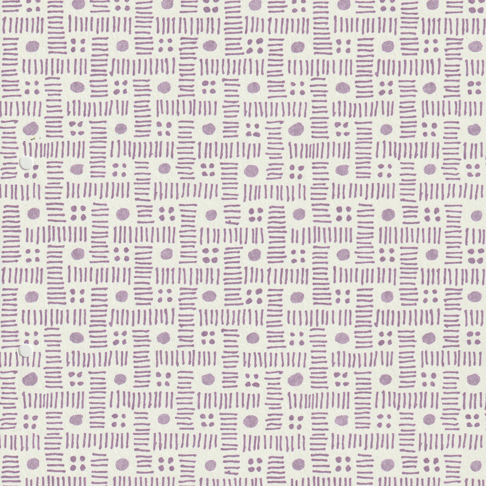 Komon Wallpaper by Nile & York in Lilac