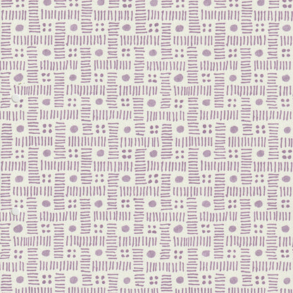 Komon Wallpaper by Nile & York in Lilac