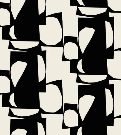 Konkelo Wallpaper by Marimekko Black/White