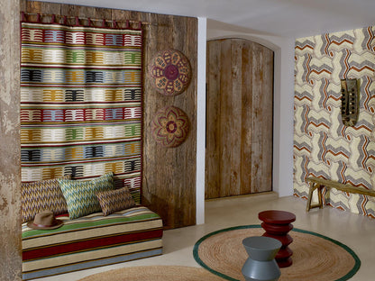 Konya Fabric by Pierre Frey shown in a room setting (view 1)