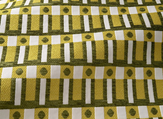 Kubic Outdoor Fabric by Le Manach in Végétal (L4006001)