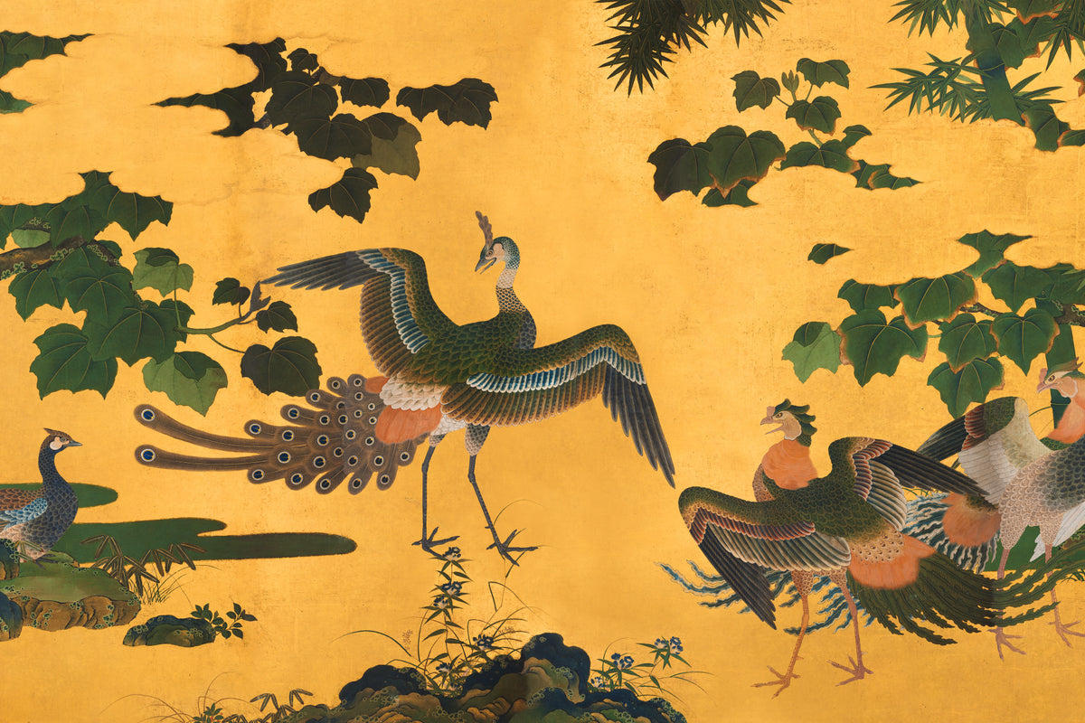 Kujaku Yellow mural by Hovia