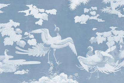 Kujaku Blue mural by Hovia