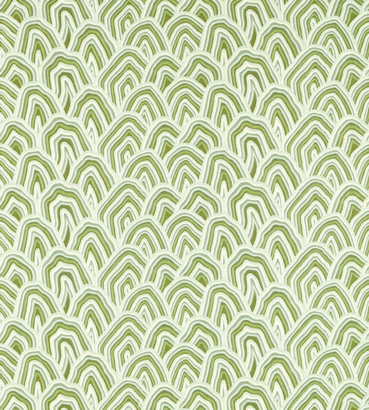 Kumo Fabric by Harlequin Seaglass / Forest / Silver Willow