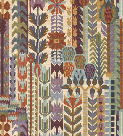 Kuparr Wallpaper by Harlequin Burgundy/Heather