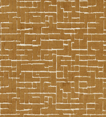 Kupka Fabric by Clarke & Clarke Bronze