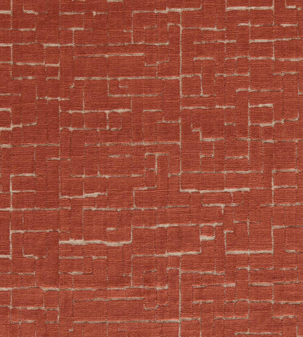 Kupka Fabric by Clarke & Clarke Copper
