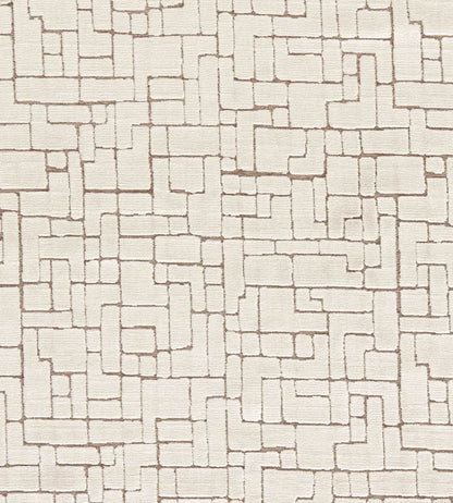 Kupka Fabric by Clarke & Clarke Ivory