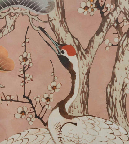 Kyoto Blossom Mural by 1838 Wallcoverings Sandstone
