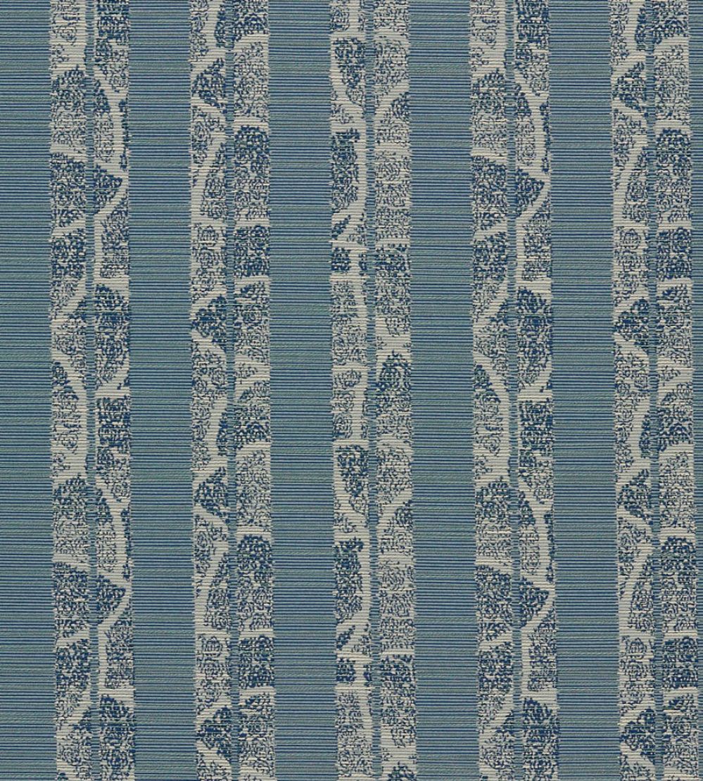 Kyoto Stripe Fabric by Zoffany Azure