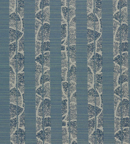Kyoto Stripe Fabric by Zoffany Azure