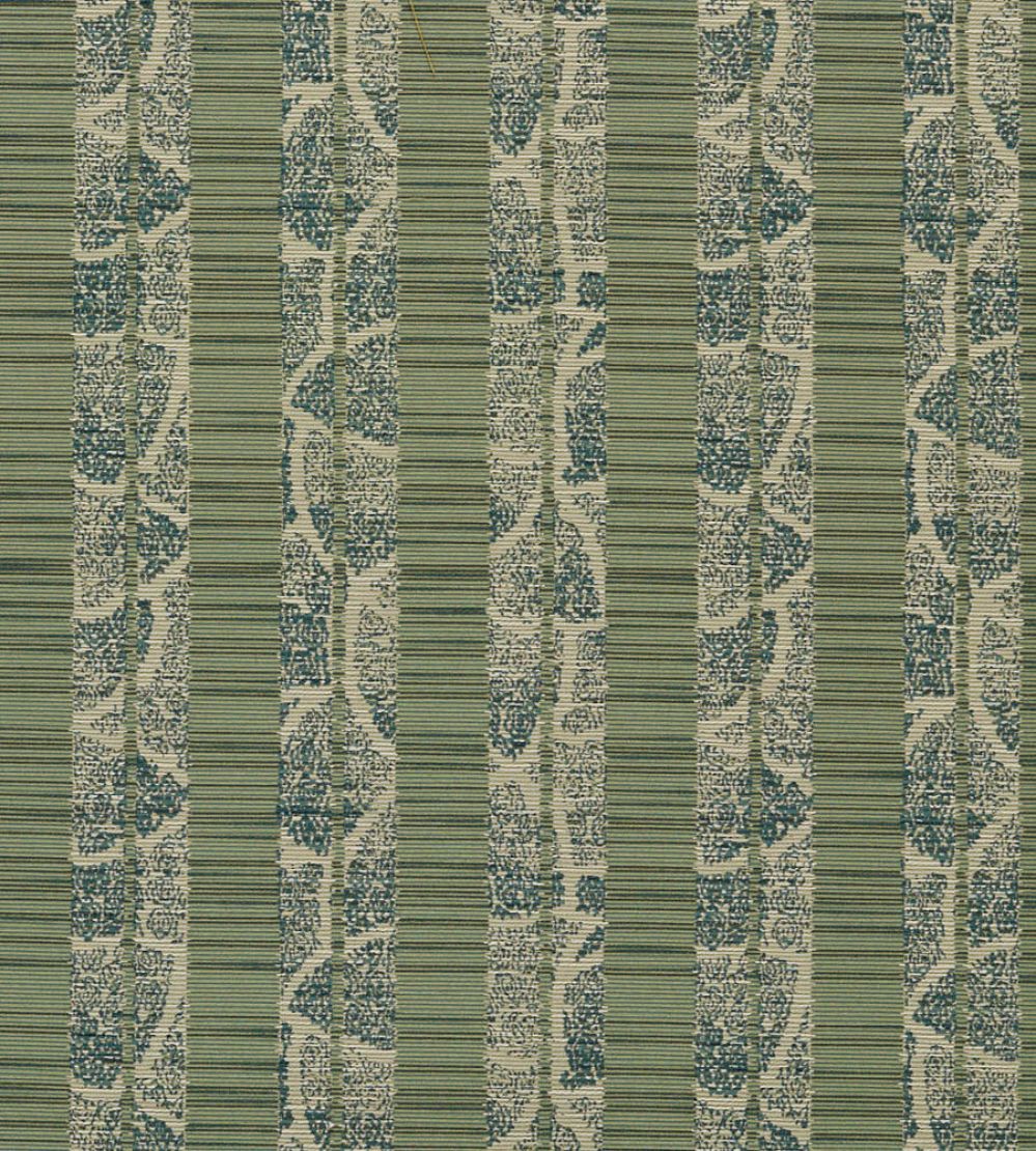 Kyoto Stripe Fabric by Zoffany Jade