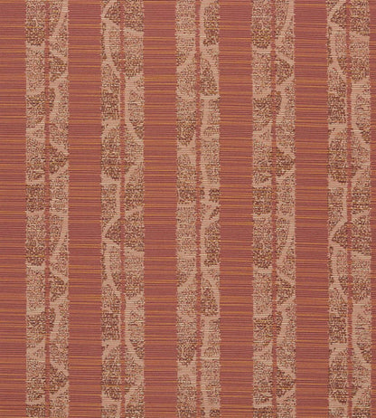 Kyoto Stripe Fabric by Zoffany Russet