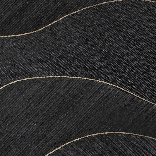 La Corda Wallpaper by Coraggio in Black (CW10071)