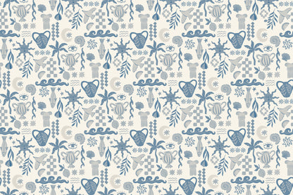 La Dolce Vita Blue mural by Hovia