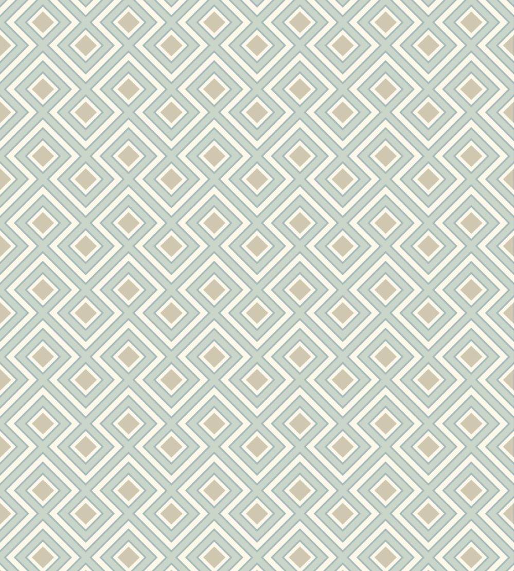 La Fiorentina Small Wallpaper by GP & J Baker Aqua