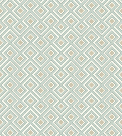 La Fiorentina Small Wallpaper by GP & J Baker Aqua