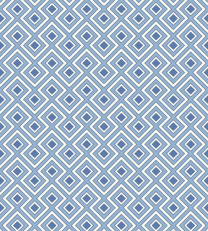 La Fiorentina Small Wallpaper by GP & J Baker Blue