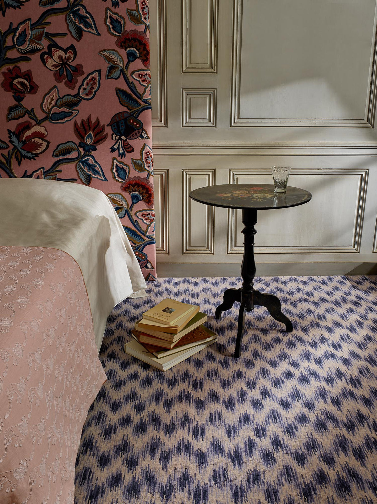 La Grandiere Rug by Braquenié shown in a room setting (view 1)
