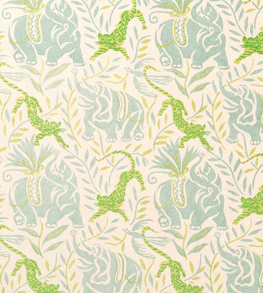 La Jungle Wallpaper by Christopher Farr Cloth Aruba
