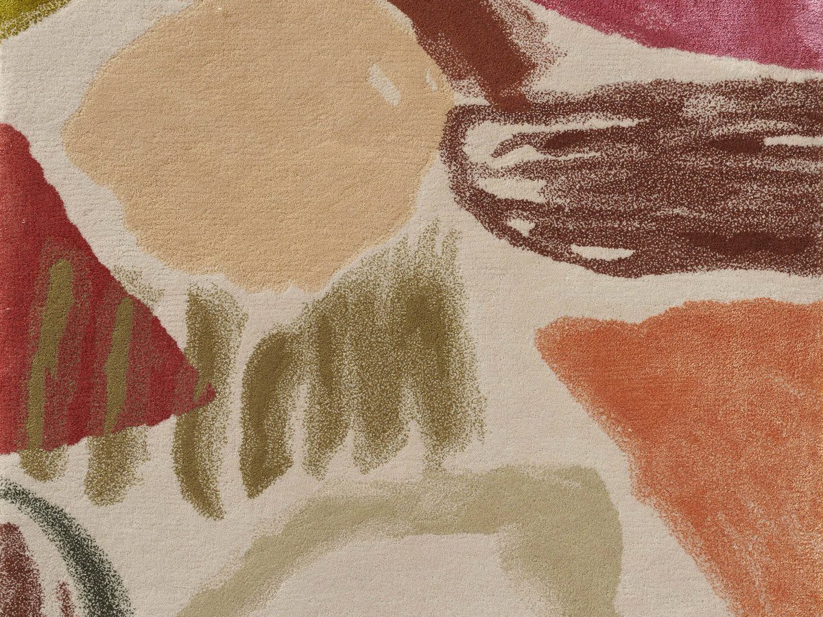 La Toile du Peintre Rug by Pierre Frey in Brique (FT244002)