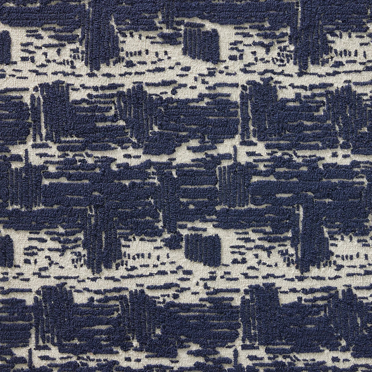 Labyrinthe Boucle Rug by Pierre Frey in Bleu Nuit (FT200002)